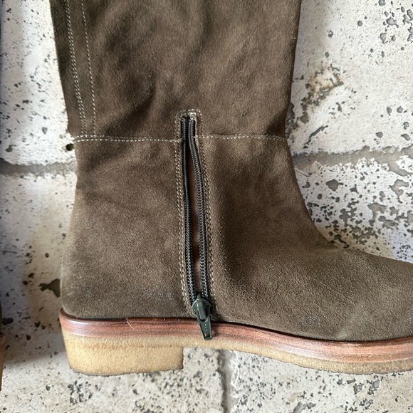 Free People Brown Over the Knee Boots - Picture 3 of 9